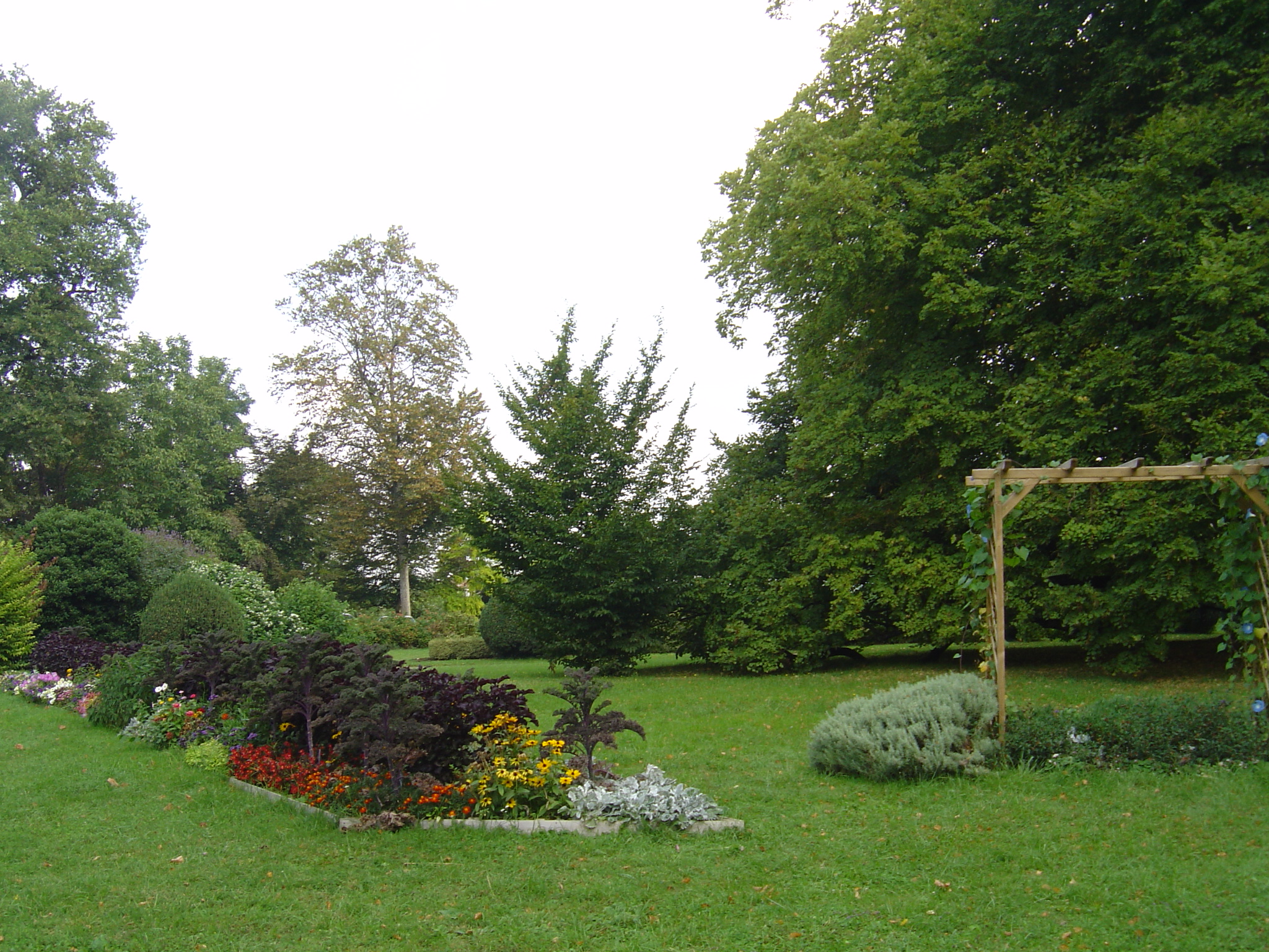 Parc du château paysager