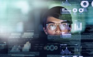 Shes a genius programmer. Cropped shot of a young computer progr